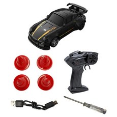 무선 RC자동차 RC카 전동 장난감 선물, 8 1 64, 1개