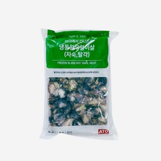 아토 냉동 왕 우렁이 살 500g 탈각 논우렁살 논고동 논우렁이살, 1개