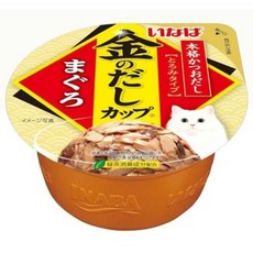 Inaba 金色湯汁杯 貓濕糧, 70g, 1個, IMC-131鮪魚