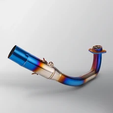 야마하 XMAX XMAX300 XMAX250 2017 2024 오토바이 배기 시스템 개조 매니폴드 스테인리스 배기 헤더 튜브 5, 01 A