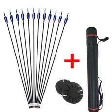 전통 국궁 석궁 화살 탄소 깃털 화살통 투호 민속놀이 명철 체험 설날 6/10, B.700스크램블6+화살통세트스플리터1쌍획득, 1개