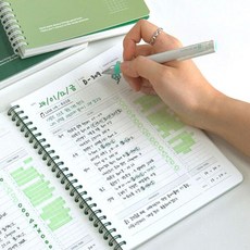 7321디자인 행운의 스터디플래너-100DAYS, 딥그린, 1개