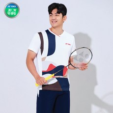 YONEX 男款羽毛球短袖上衣