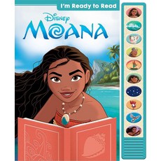 [5] Disney Moana - I'm Ready to Read with Moana Interactive Read-Along Sound Book - Great for Earl, [5] Disney Moana - I'm Ready t