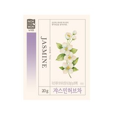 쟈스민허브차 녹차원허브차 녹차원 무배 쟈스민 허브차 20티백 쟈스민20티백, 단품, 20개입, 1박스