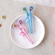 에디슨 뽀로로 유아 처음배우는 교정용 미니 젓가락, 1개