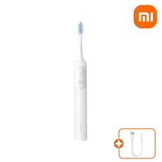 [정발 국내 AS] 샤오미 전동 칫솔 MES609 + 스링 AtoC 케이블 세트, 1개, 화이트, MES609 + 스링 AtoC 23cm 케이블