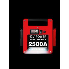 자동차 응급 시동 보조 배터리 대용량 대형 트럭용, 12V 1800A USB라이트 무제한 배기량, 1mAh, 1개