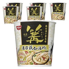 NISSIN 日清 銀座燈濃雞湯飯, 6個, 70g