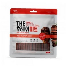 애견 소고기 간식 220g 육포 스틱 강아지 영양 보충 훈련 보상용 건강, 1개, 상세페이지 참조
