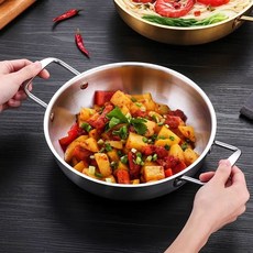 【開發票/統編】【開發票/統編】韓式泡麵鍋 附雙耳 附導熱蓋 適用電磁爐/瓦斯爐, 1個, 19.2CM流光銀【半價限今曰】,突然半價搶購活動中