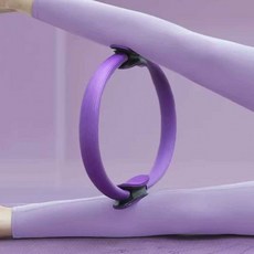 [파워쇼핑몰샵]필라테스 링 요가 운동기구 소도구 전신 운동 코어 강화, 1개, 핑크