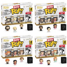 FUNKO Bitty POP 4入組: HP 火盃的考驗（隨機出貨）哈利波特迷你人偶, 1個
