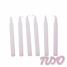 투요 롯데 연꽃 양초 명광 6입 기도초 막대초 기본양초