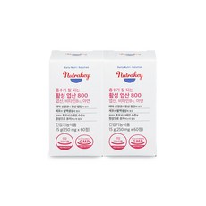 뉴트라키 흡수가 잘되는 활성 엽산 800, 60정, 2개