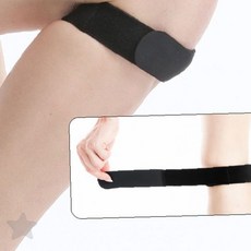 무릎 보호대 실리콘 스트랩 관절 아대 등산용 런닝용, 1개