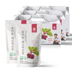 일일일섭 유기농 레드비트즙, 30포, 3개, 2.4L