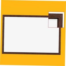 웬지프레임 400 사무 화이트보드 무늬목 600 59000EA 1EA, 본상품