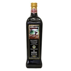 맛있는 스테이크 해산물 요리 파스타 다이어 샐러드 드레싱 코스트코 커클랜드 모데나 발사믹 식초 1L Kirkland Signature Balsamic Vinegar 1L, 1세트