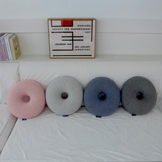 리앤데코 에어링 도넛 방석 메모리폼 임산부 꼬리뼈 회음부 치질 출산 쿠션방석, 그레이, 1개