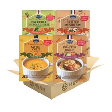 새늘모아 폰타나 컵수프 4종, 1세트, 240g