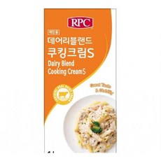 쿠킹크림S 데어리블랜드 무가당 RPC 1L, 1개