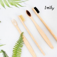 임산부 칫솔 친환경 대나무, 1개, 베이지, 1개입
