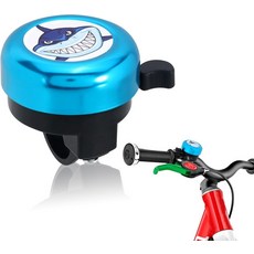 Woom-Aluminum과 호환되는 자전거 벨크고 선명한 맑은 소리 지름 6cm 2.36인치 1팩파란색, Woom-Aluminum과 호환되는 자전거 벨크고 선명