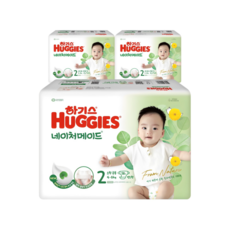 하기스 NEW 네이처메이드 밴드형 기저귀 아동공용, 2단계, 174매