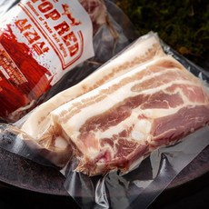 미트스테이션 돼지고기 삼겹살 200g 맛있는 숙성고기, 1개