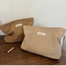 코듀로이 파우치