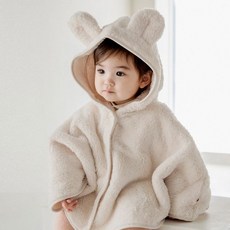 [해피프린스] 데이니 후리스 아기 망토