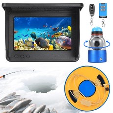 5인치 LCD 기능 30m 케이블 및 8-10H 배터리를 갖춘 휴대용 360 회전식 수중 낚시 카메라 - / 낚시를 위한 IP68 방수 물고기 탐지기, 5'inch Screen Type(No APP), 1개