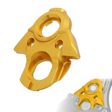 JFG 레이싱 서론 점화 키 스위치 커버 CNC 세트 잠금 실린더 X서론 S서론 LBXX260X160-블랙용 링 트림, Gold