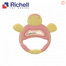 萌萌屋 【現貨】 RICHELL 日本利其爾 固齒器 咬咬固齒器 嬰兒磨牙器 磨牙 嬰兒玩具 寶寶磨牙, 1個, 固齒器(粉紅色手指形狀)(盒裝)