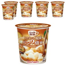 pokka sapporo 慢火熬煮金黃麵包香氣 份量十足 帶有煙燻香氣的馬鈴薯濃湯杯, 6個