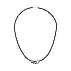 알렉산더 맥퀸 중고 스컬 더블 레이어드 브레이슬릿