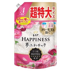 Lenor 蘭諾 幸福夢境 柔軟觸感衣物柔軟精 古典玫瑰香 補充包, 1個, 1.285L