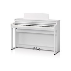 KAWAI 河合鋼琴 CA-401 數位鋼琴 - 具真實觸鍵感、多種音色選擇, 白色, 1個
