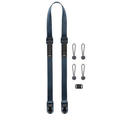 Peak Design 快裝潮流背帶 LEASH 單眼/微單眼背帶 (背帶寬19mm), 1個, leash/玄武藍