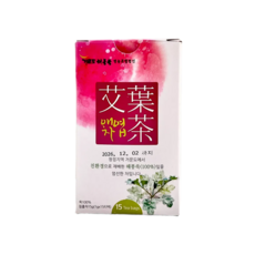 여수 거문도 해풍 쑥차 국산 티백차 애엽차 15개입, 1개