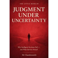 (영문도서)The Little Book of Judgment Under Uncertainty: Why Intelligent Decisions Fail -... Paperback, Independently Published, English, 9798244343731