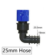 4/7 8/11 Pe 튜브 조인트 가시 피팅 커넥터 1/4 "3/8" 인치 정원 급수 호스 F용 16mm, 13 25MM