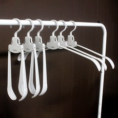 나무이야기 접이식옷걸이 원터치 정장 옷걸이 10P 그레이 어깨뿔방지 목늘어남방지 E223, 1세트