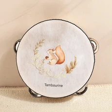 어린이 나무 몬테소리 장난감 악기 딸랑이 장난감 나무 다람쥐 타악기 유치원 교육 장난감, 09 1