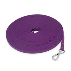 가죽 끈 긴 작은 중형 대형 깨끗한 견인 리드 로프 산책 훈련 애완 동물 방수, 색상: 11. 자두 / 크기: A. S 1.5m, 1개