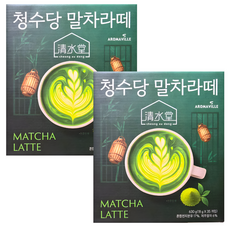 청수당 말차라떼, 18g, 70개입, 1개