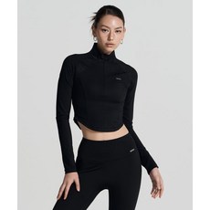 HDEX 에이치덱스 우먼스 플레시블 하프 집업 Black 135042