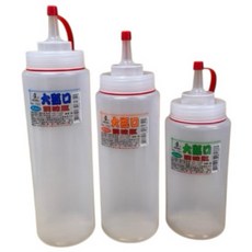 沿明 大瓶口調味瓶 醬料瓶 果醬瓶 油瓶 醬油瓶 醬醋瓶 油醋瓶 料理瓶, 700ml, 1個