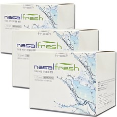 세번티 나잘후레쉬 스토어 분말 6개월분(180) 코세척기 코세정기 분말 비염 성인 어린이 공용 코세척 분말, 3개